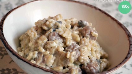 Risotto vol-au-vent et vache-qui-rit