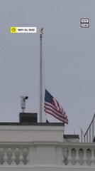 WH Flag at Half-Staff for Victims of Robb Elementary Shooting