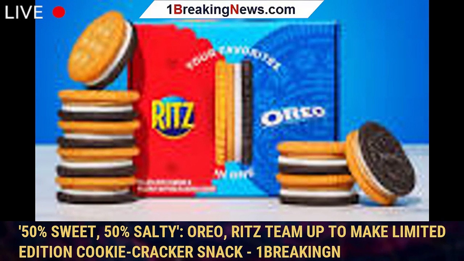 Oreo and Ritz Team Up on Cookie and Cracker Sandwich