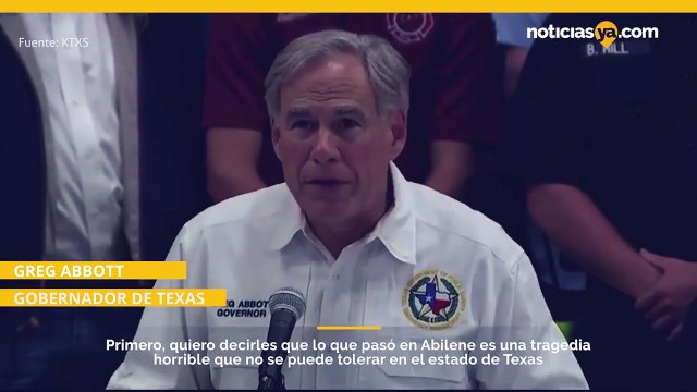 Mensaje del gobernador de Texas, Gregg Abbott, masacre Uvalde