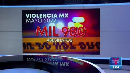 Ayer fue el día más violento en México en lo que va de 2022