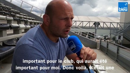 Thomas Acquier, talonneur du CA Brive : "Je garderai un attachement à vie à ce club"