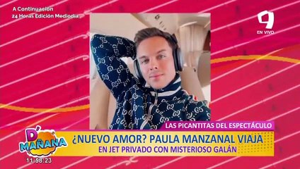 ¿Tiene nuevo amor?: Paula Manzanal viaja en jet privado con misterioso galán