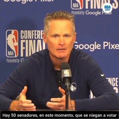 Steve Kerr explota contra los republicanos por rechazar el control de armas
