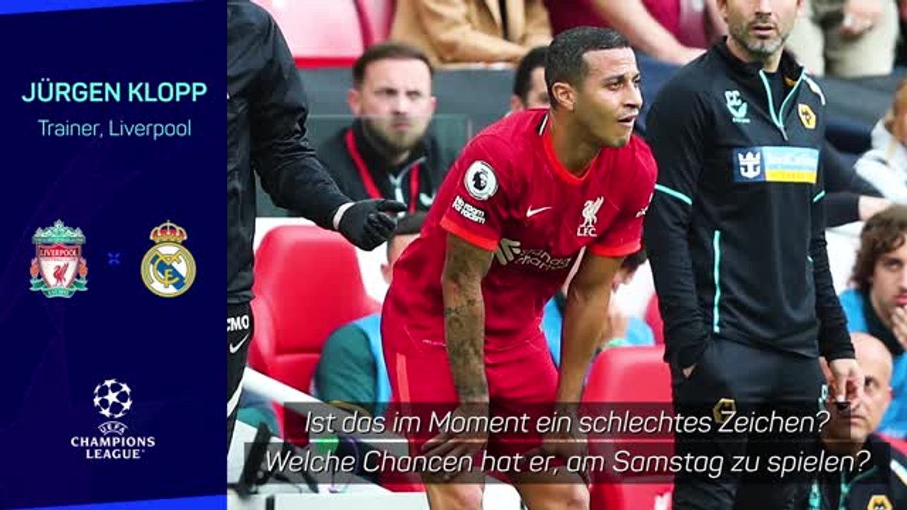 Thiago? Klopp: 'Geht es überraschend gut'