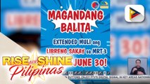 Libreng sakay sa MRT-3, extended hanggang June 30