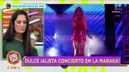 Dulce prepara inolvidable velada en La Maraka