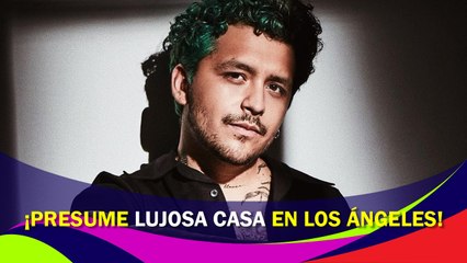 Así es la mansión que tiene Christian Nodal en Los Ángeles