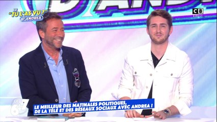 Le "Tu l'as vu ?" d'Andrea : le meilleur des matinales politiques, de la télé et des réseaux sociaux