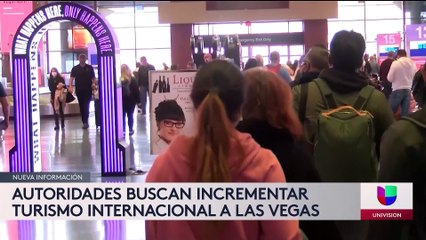 Mas turistas en Las Vegas