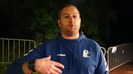 Timo Oehlenschläger (Präsident HFC Falke) nach dem letzten Heimspiel in der "FENIX Trophy" im Interview_2