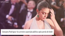 Festival de Cannes: Georgina Rodríguez faz primeira aparição após perder filho com Cristiano Ronaldo