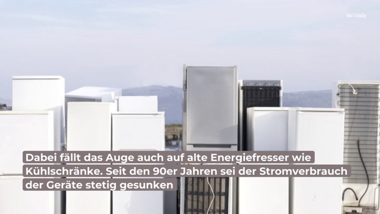 Strom sparen: Dann sollte man den alten Kühlschrank wegschaffen