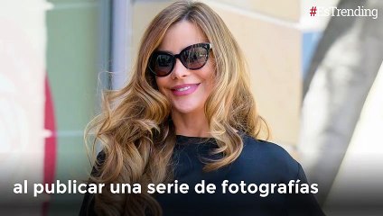 Sofía Vergara presume su figura en traje de baño a sus casi 50 años