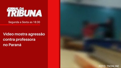 Vídeo mostra agressão contra professora no Paraná