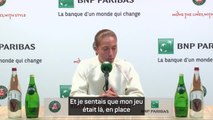 Roland-Garros - Parry : “J’ai envie d’aller loin”