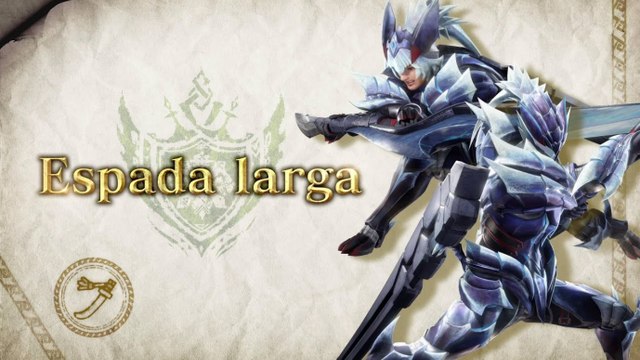 Monster Hunter Rise Sunbreak - Espada larga