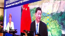 Xi Jinping defiende ante Bachelet los logros de China en derechos humanos