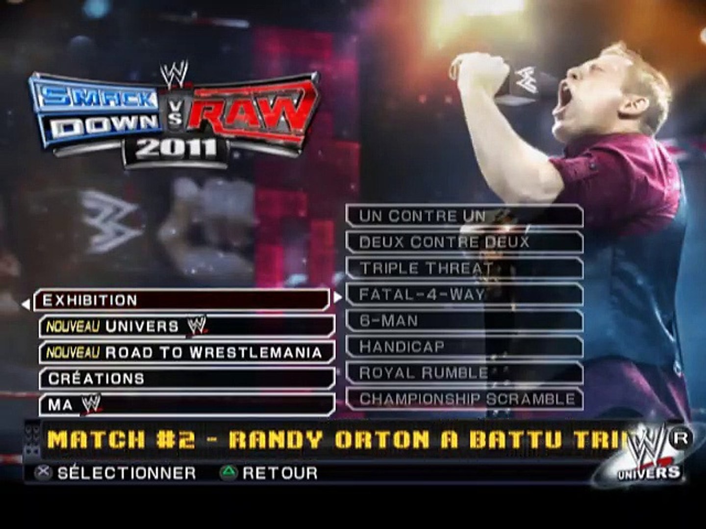 WWE SmackDown vs Raw 2011 online multiplayer - ps2 - Vidéo Dailymotion