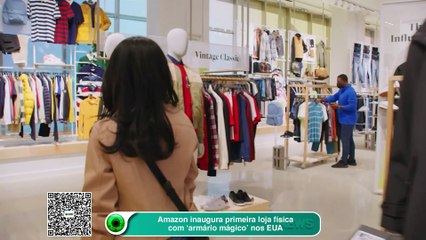 Amazon inaugura loja física com "armário mágico" nos EUA