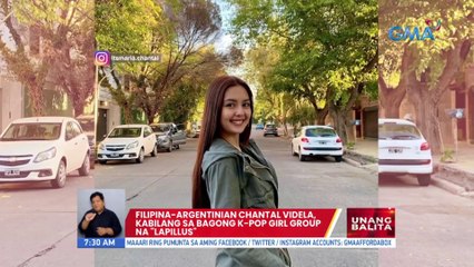 Filipina-Argentinian Chantal Videla, kabilang sa bagong K-pop girl group na 'Lapillus' | UB