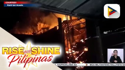 Dalawa, sugatan sa sunog sa Cotabato