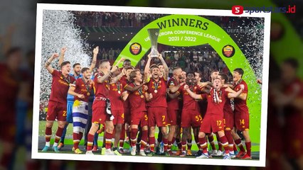 Belasan Tahun Tanpa Gelar, AS Roma Juara Liga Konferensi Eropa 2021/2022