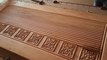 Very nice door design made of wood is designed very easily by CNC machine