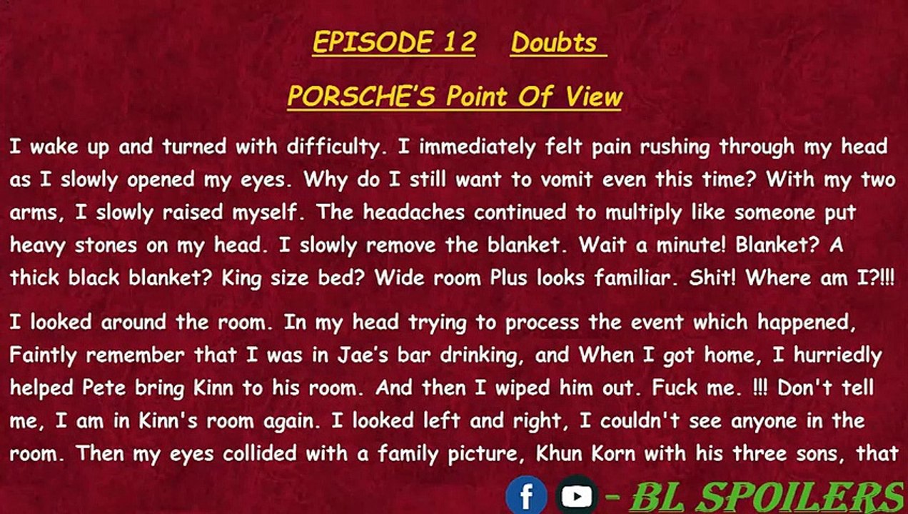 KinnPorsche The Series Episode 12 -- KinnPorsche Audiobook -- KinnPorsche spoilers part 14