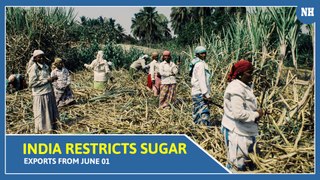 India restricts sugar exports from June 1 to curb the domestic price rise