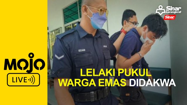 Lelaki pukul warga emas didakwa