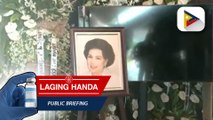 Queen of Philippine movies, Susan Roces, ihahatid na sa kanyang huling hantungan sa Manila North cemetery