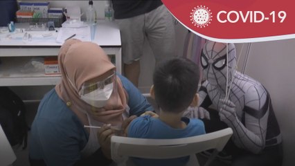 Vaksin COVID-19 | 32 peratus kanak-kanak lengkap dua dos