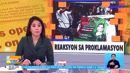 Supporters ni president-elect Bongbong Marcos, masaya sa kaniyang proklamasyon