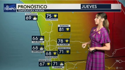 Pronóstico del tiempo para hoy miércoles 26 de mayo.