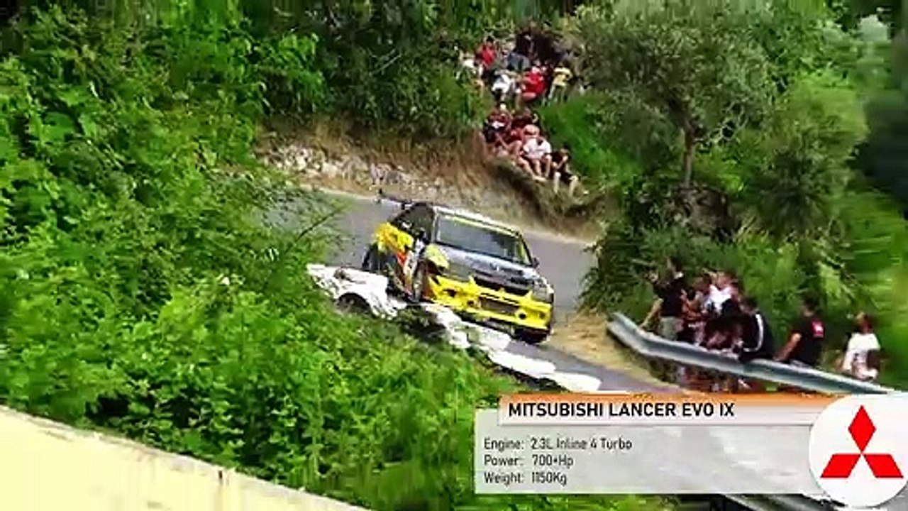 750Hp Lancer Evo IX __ ONBOARD Crazy Driving Skills !!