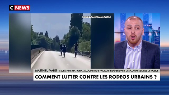 Matthieu Valet : «Aujourd’hui il faut faire un choix, soit on veut protéger les victimes innocentes de ces fous furieux du volant, soit on veut protéger ces voyous et on aura des victimes qui vont mourir sur le bitume»