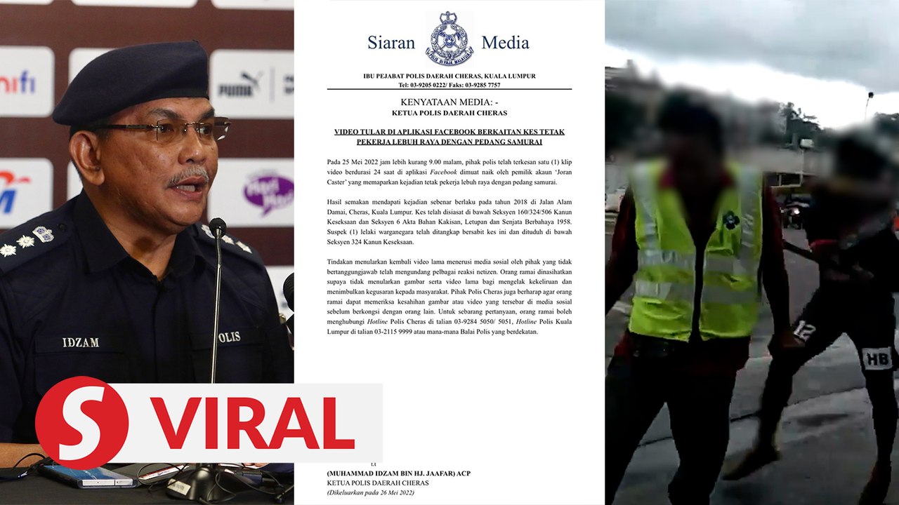 Viral video of sword attack is from 2018, say cops