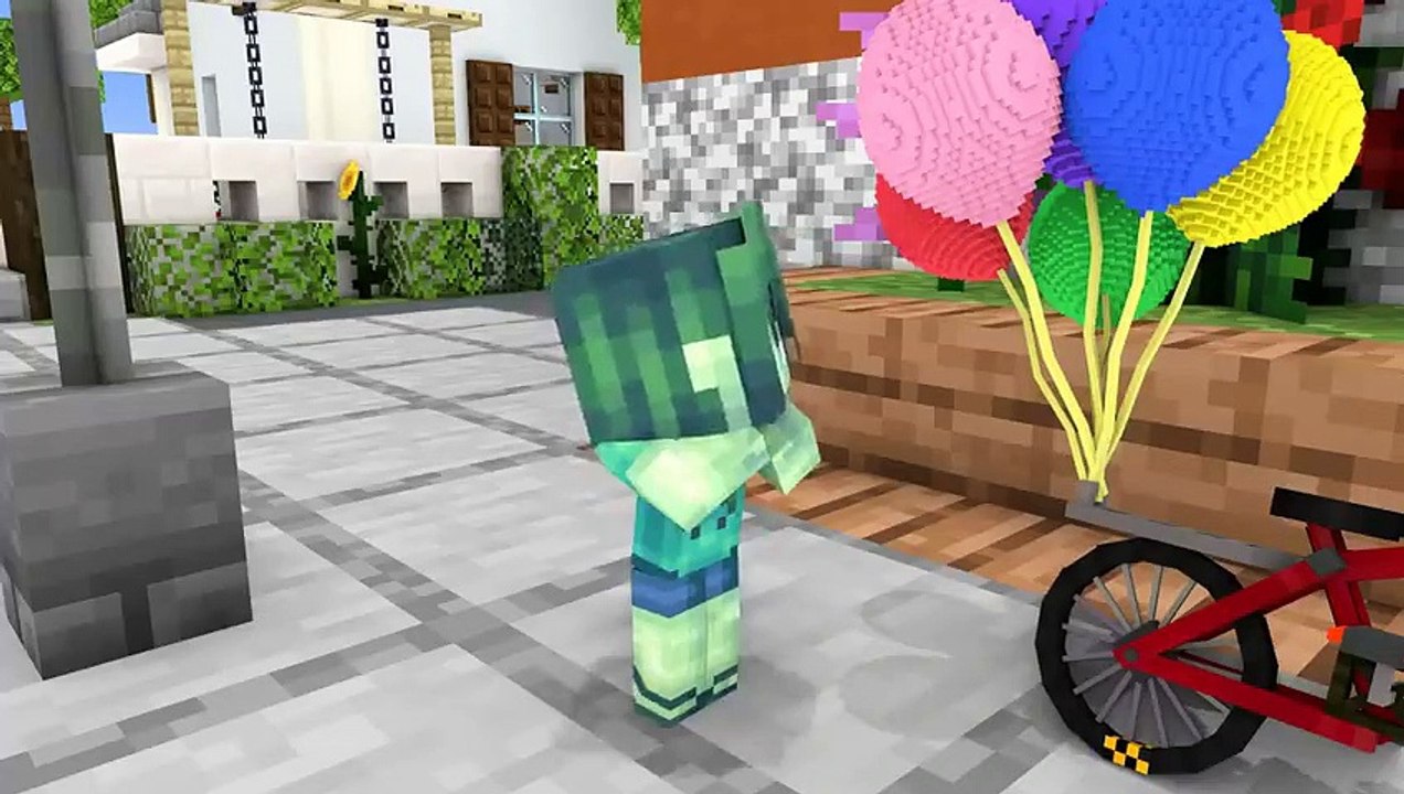 Monster School - Before and After - Baby Zombie - Minecraft Animation