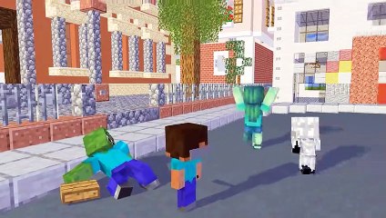 Monster School - THE FIRE BABY ZOMBIE - Sad Story - Minecraft Animation