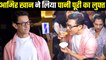 Aamir Khan Enjoys Pani-Puri Ahead Of Laal Singh Chaddha’s Trailer Launch