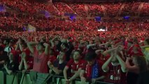Tristeza y resignación de los aficionados del Liverpool tras la derrota en Europa