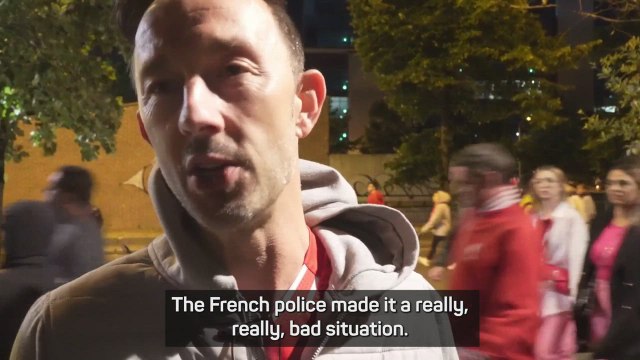 Liverpool fan accuses French police of targeting English supporters