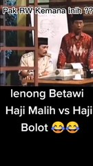 Pak RW kemana niih??  | Duet Pelawak Legend RT Bolot vs Malih Tongtong