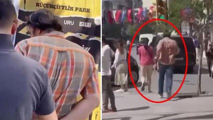 Metro çıkışı bir kadının kalçasına dokunulduğu söylendi, Nişantaşı karıştı! Tehlikeli gerginlik