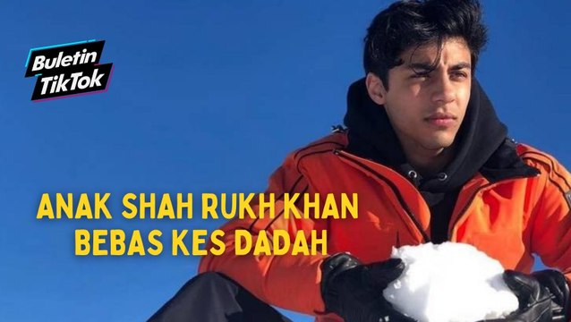 Anak Shah Rukh Khan bebas kes dadah