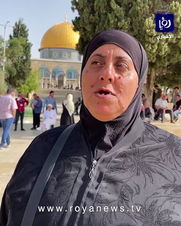 ام محمد شيوخي تتحدث عن اعتداءات قوات الاحتلال منذ فجر الاحد على المصلين واقتحامهم للمسجد الاقصى