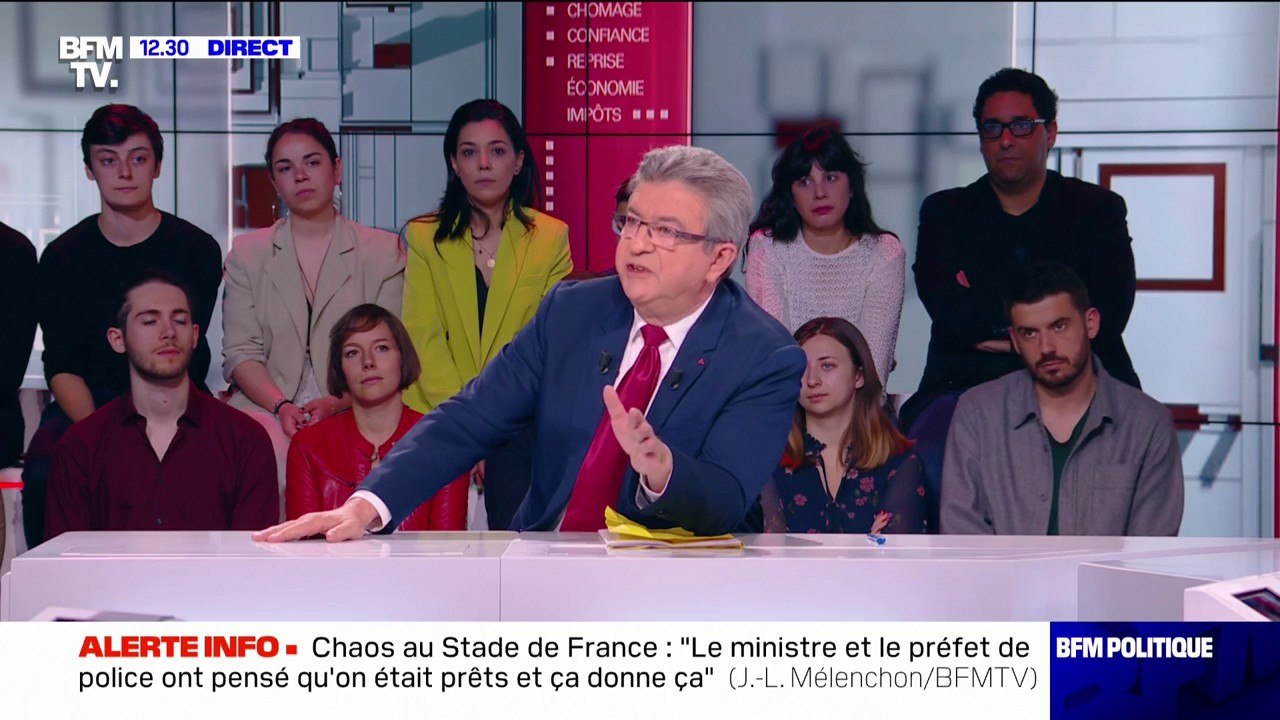 "Nous, nous écartons les hommes visés par des signalements" Jean-Luc Mélenchon réagit à l'affaire Damien Abad