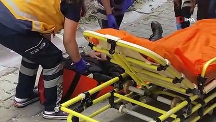 İstanbul'da akıl almaz hırsızlık! Çocuğun üstüne uçtu