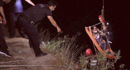 Korkunç olay! 50 metrelik uçurumdan düştü